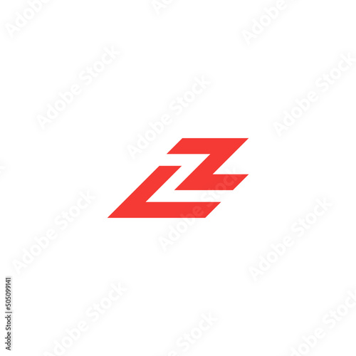 z Monogram Letter Logo Design