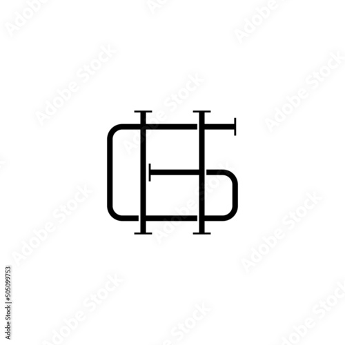 HG Monogram Letter Logo Design