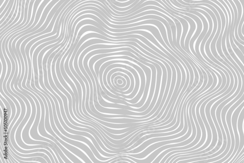 Vector illustration with optical illusion, op art. Abstract background.