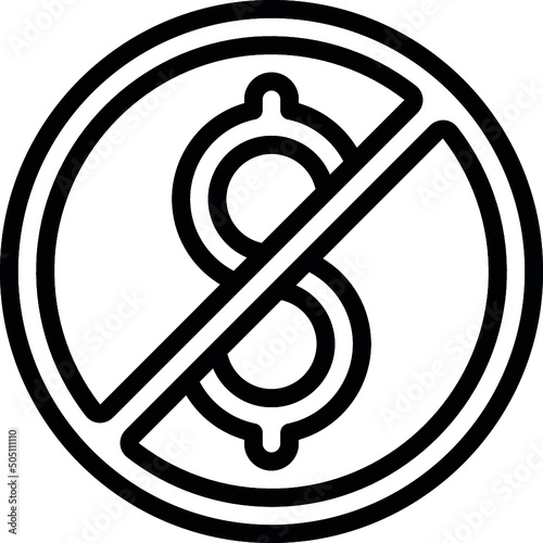 No Money Icon