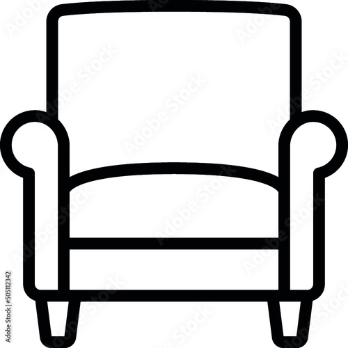 Arm Chair Icon