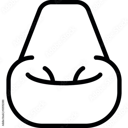 Bean Bag Chair Icon