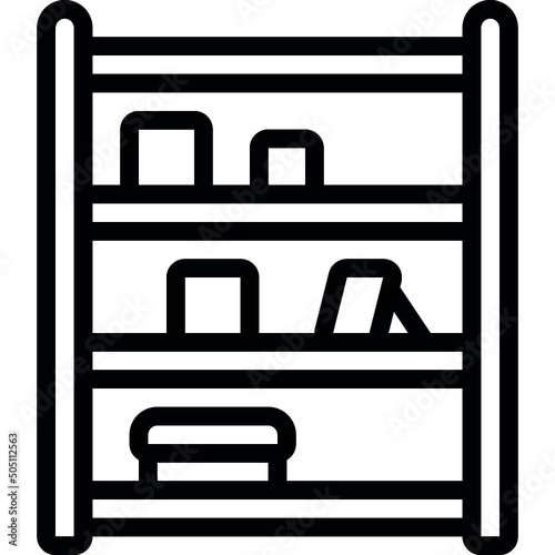 Shelving Unit Icon