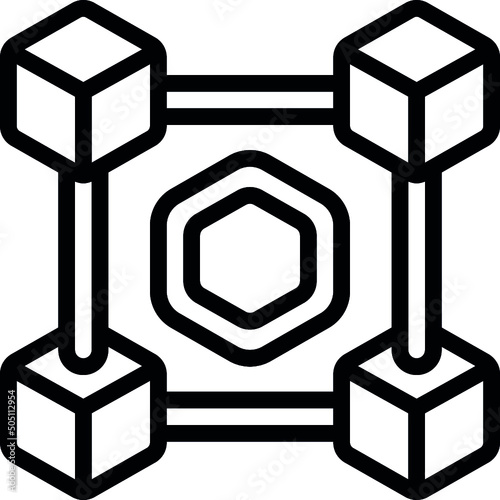 NFT Blockchain Icon