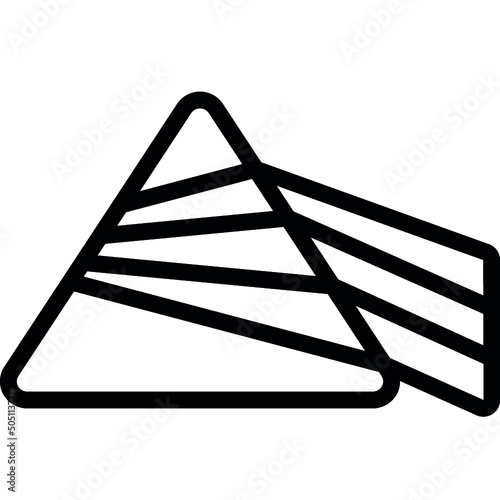 Pyramid Light Icon