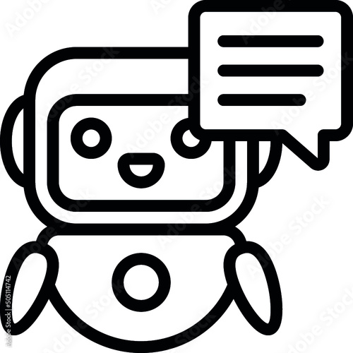 Robot Assistant Icon