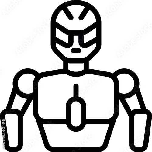 Robot Character Icon