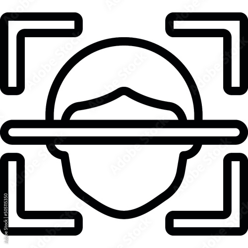 Face Recognition Icon
