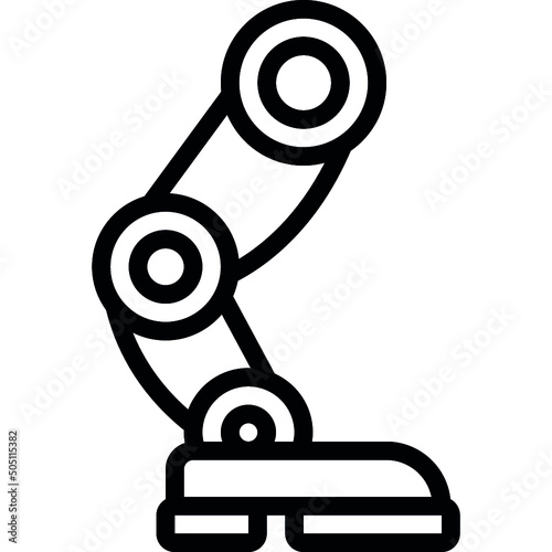 Robot Leg Icon