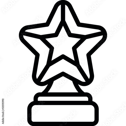Star Trophy Icon