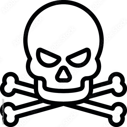 Skull And Crossbones Icon
