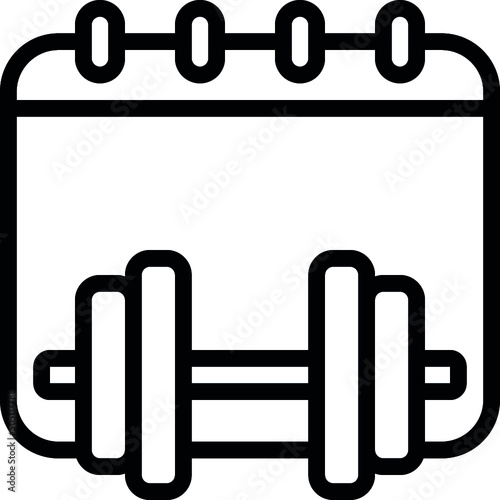 Lifting Schedule Icon