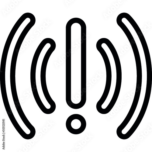 Emergency Alert Icon