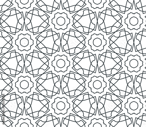Ornament Seamless Patterns Vector Background