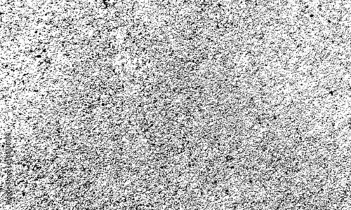 Grunge black and white vector background. Abstract dark pattern of spots, chips, lines, dust. Grain Grange Noise Texture Transparent. black grange wall texture for background with cracks.