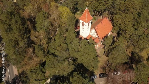 Aerial: The Church of St. Seraphim of Sarov photo