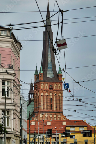 old town , image taken in stettin szczecin west poland, europe