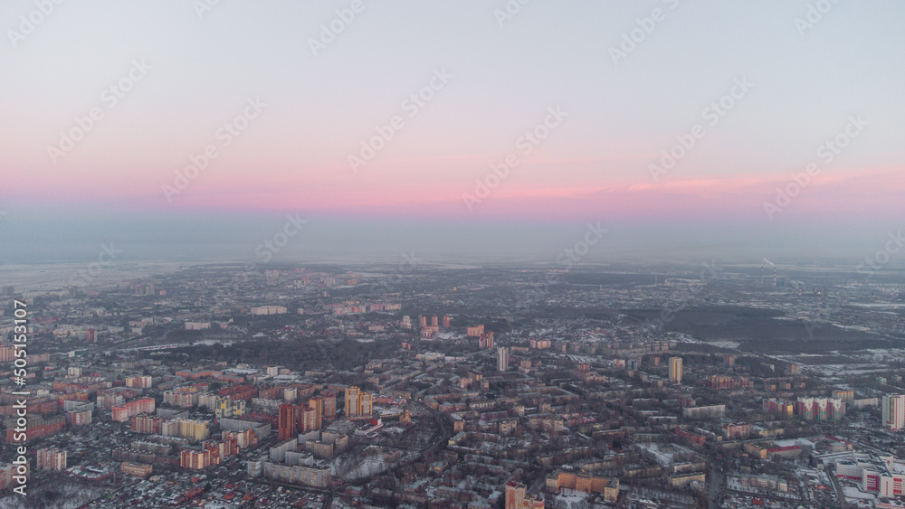 sunset in the city sunset in the city