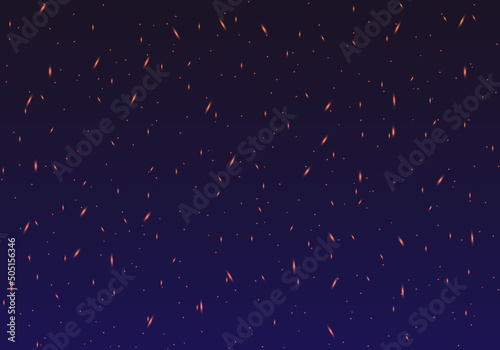 Galaxy background with shining stars. Night with nebula in the cosmos. Colorful space with stardust and milky way. Vector illustration.
