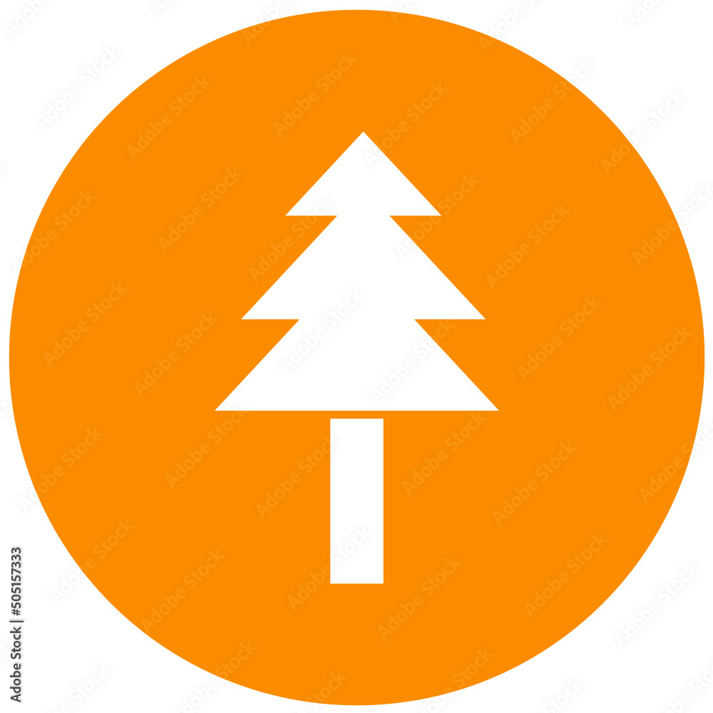 Pine tree Icon Design