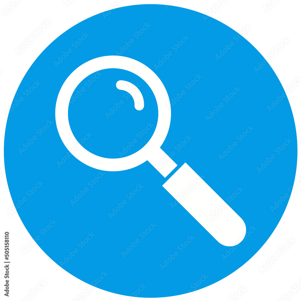 Magnifying glass Icon Design Magnifying glass Icon Design