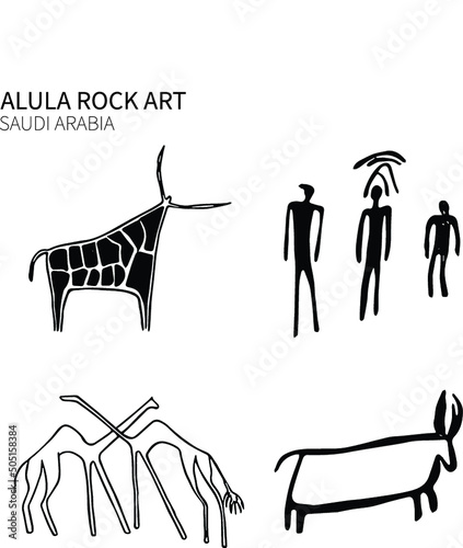 Rock paintings