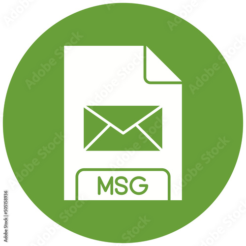 MSG File Format Icon Design