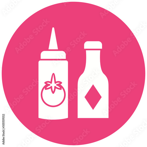 Condiments Icon Design