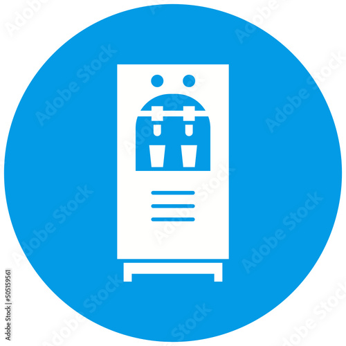 Water Dispenser Icon Design