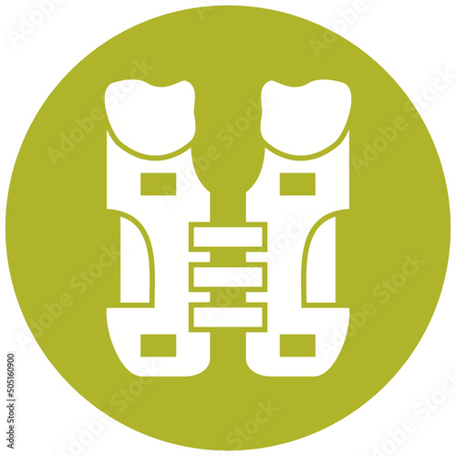 Shoulder Pads Icon Design