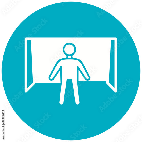 Goalie Icon Design