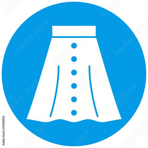 Skirt Icon Design