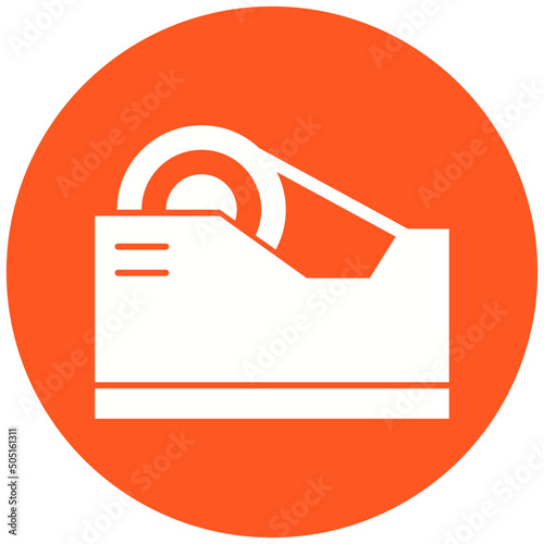Tape Dispenser Icon Design