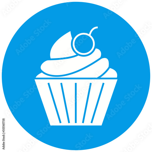 Cup Cake Icon Design