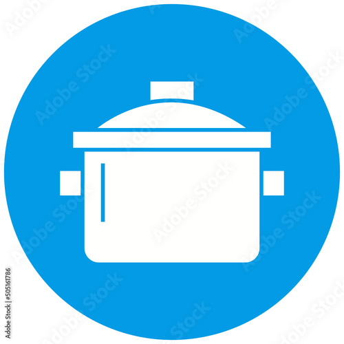 Cooking Pot Icon Design