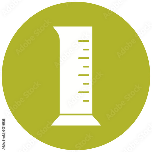 Graduated Cylinder Icon Design