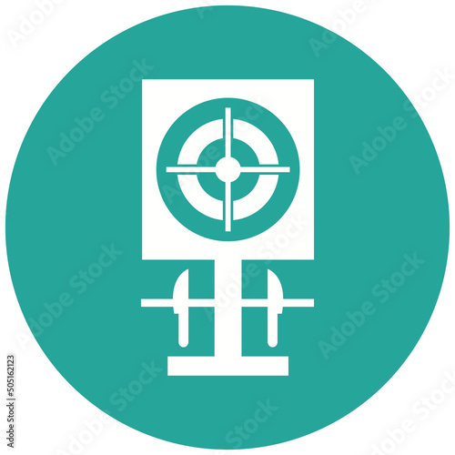 Knife Throwing Icon Design