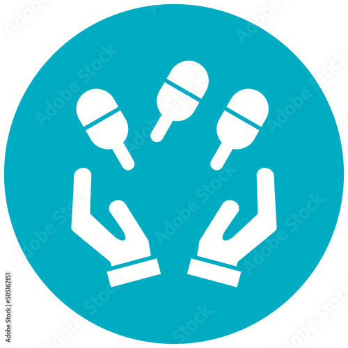 Juggling Icon Design