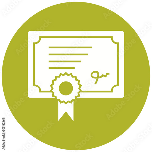 Certificate Icon Design