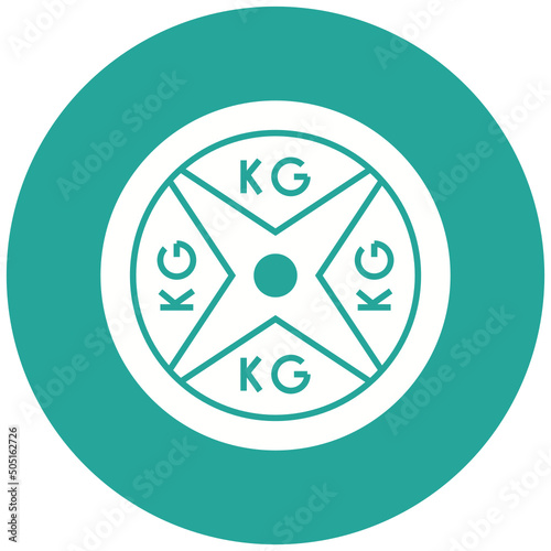 Weight Plates Icon Design