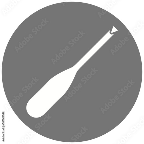 Ship Paddle Icon Design