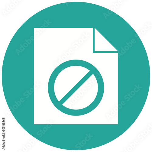 Unauthorized Icon Design