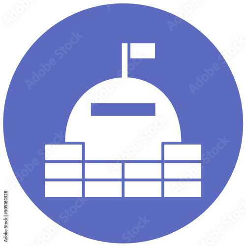 Bunker Icon Design