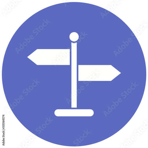 Sign Board Icon Design
