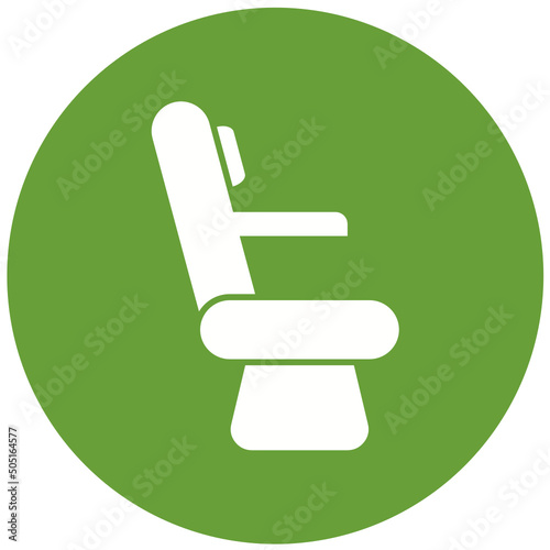 Pilot Seat Icon Design