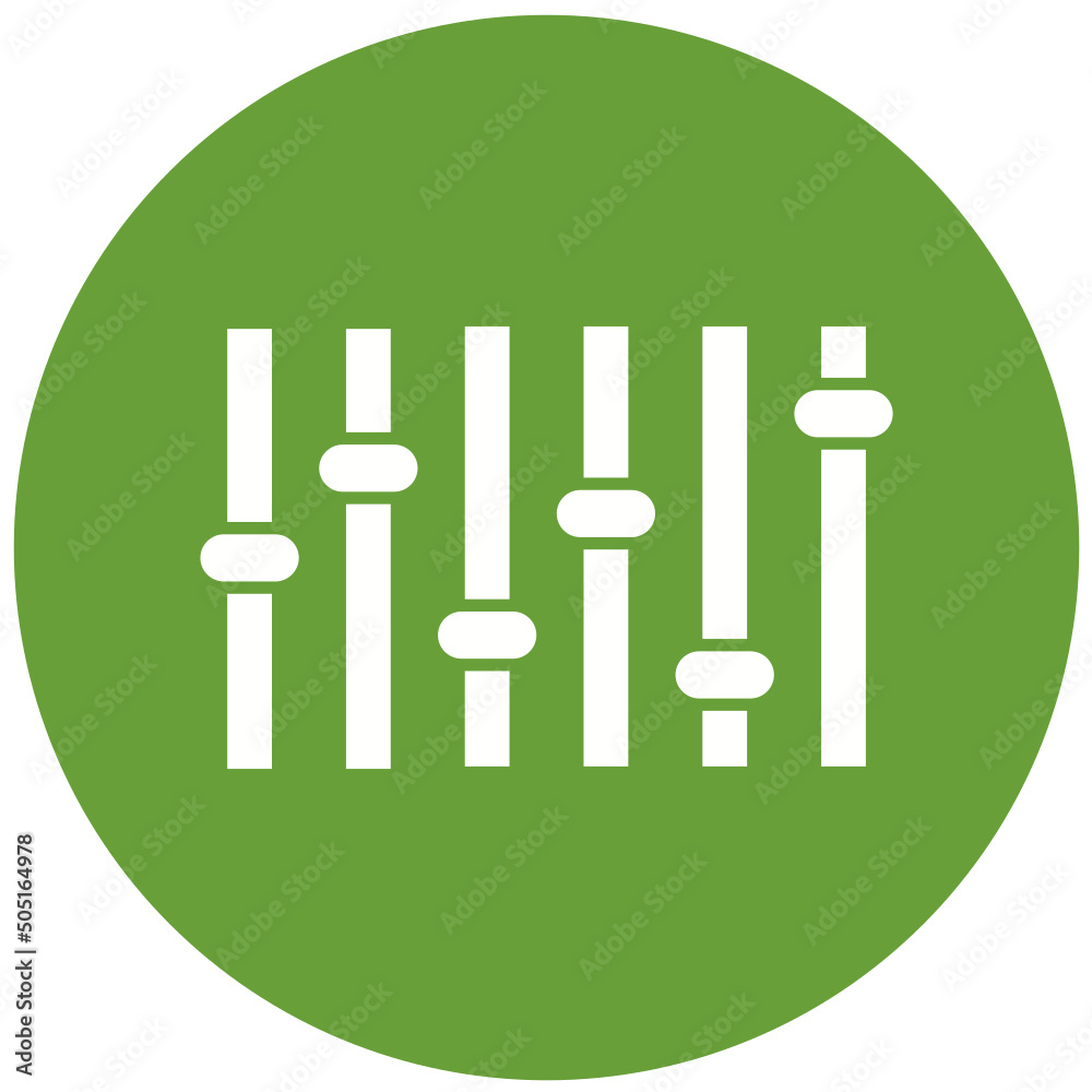 Fototapeta premium Equalizer Icon Design