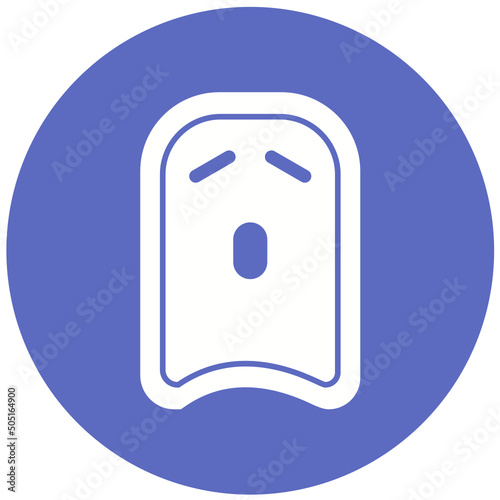Pool Kickboard Icon Design