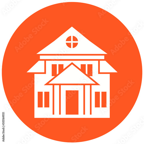 Bungalow Icon Design