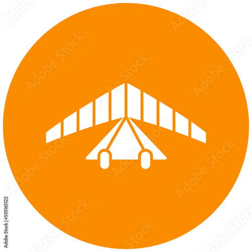 Hang Glider Icon Design