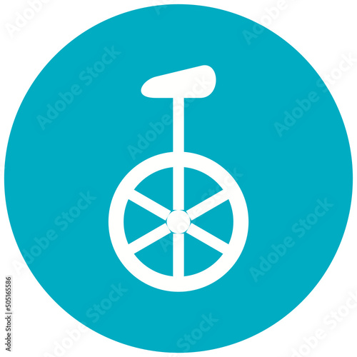Unicycle Icon Design